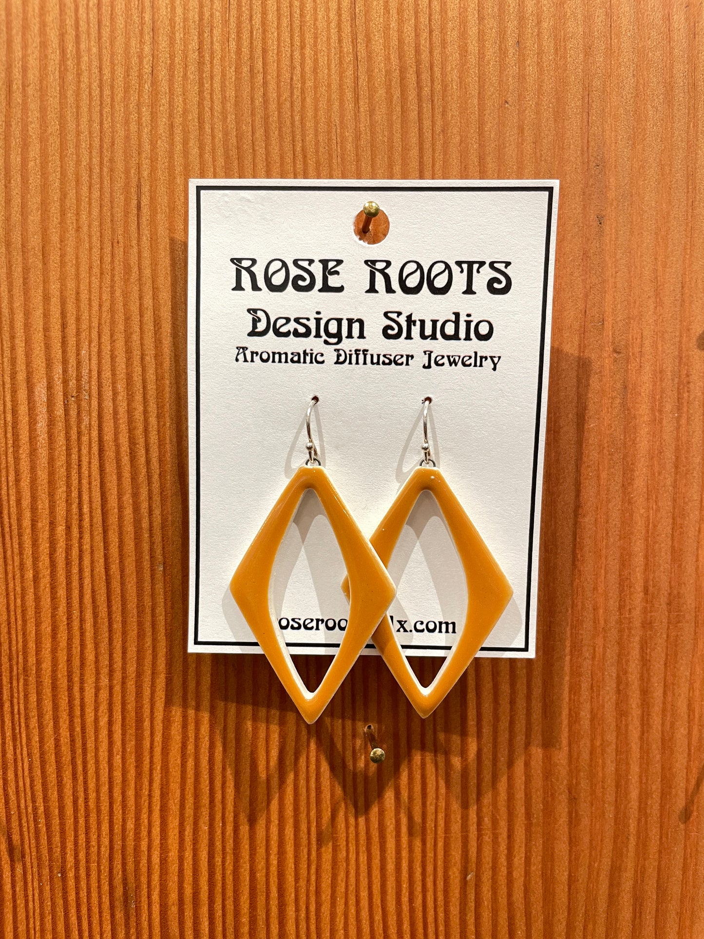 Aromatherapy earrings $48