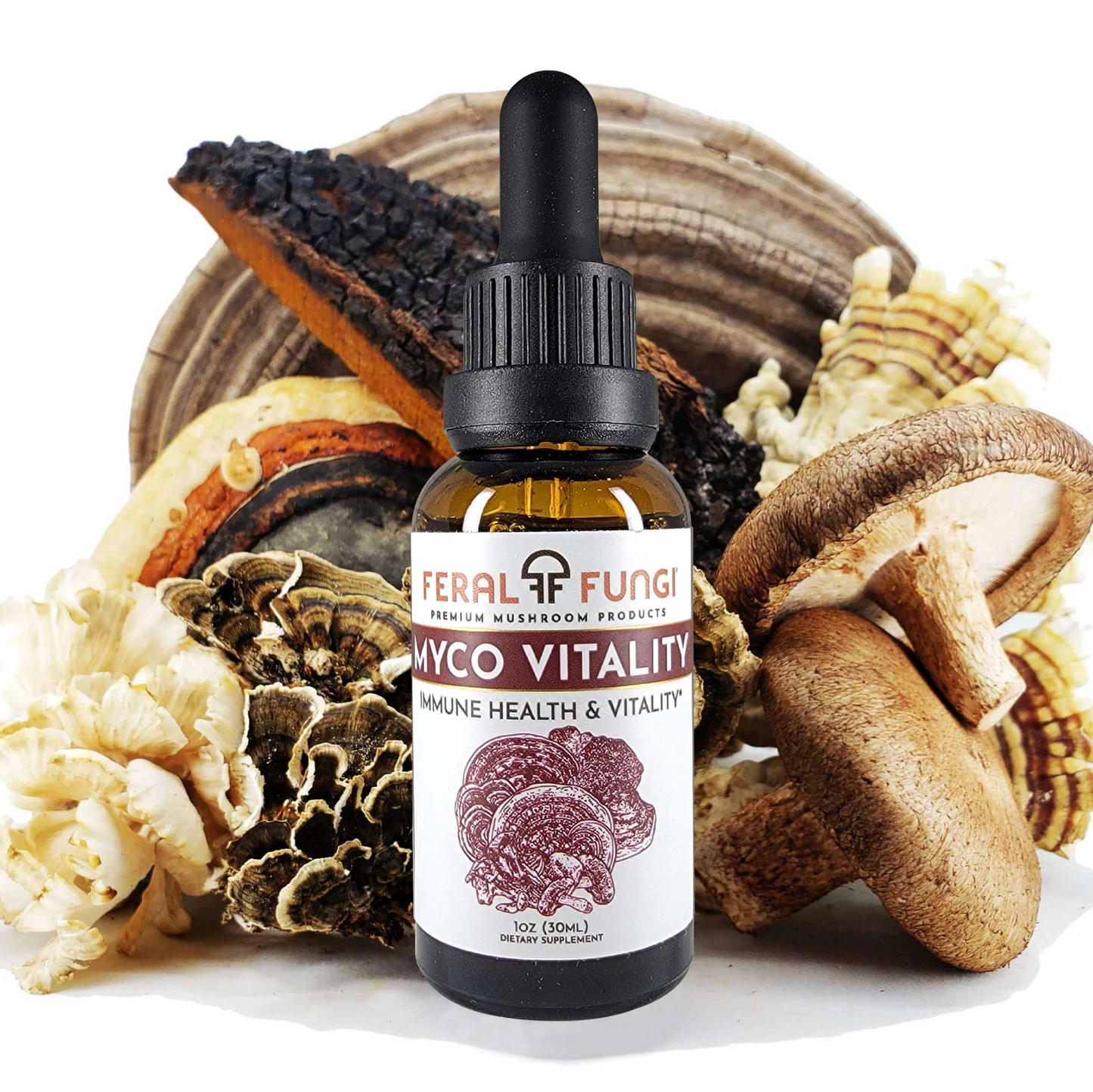 Myco-Vitality Spagyric Tincture 1oz.