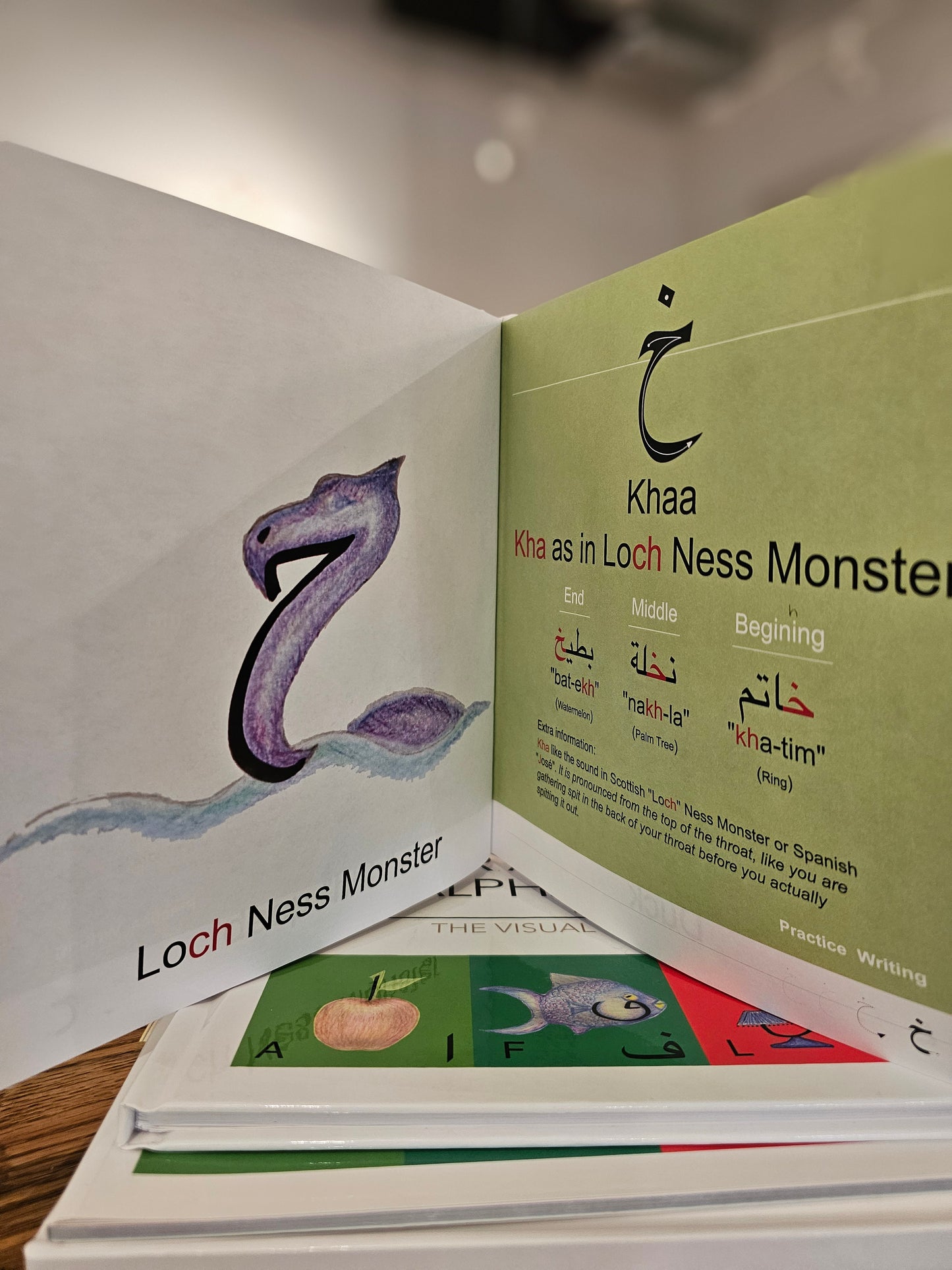 Arabic Alphabet Book - Language Learning