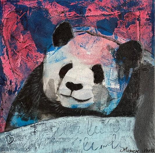 Panda Painting - Marieke Mertz
