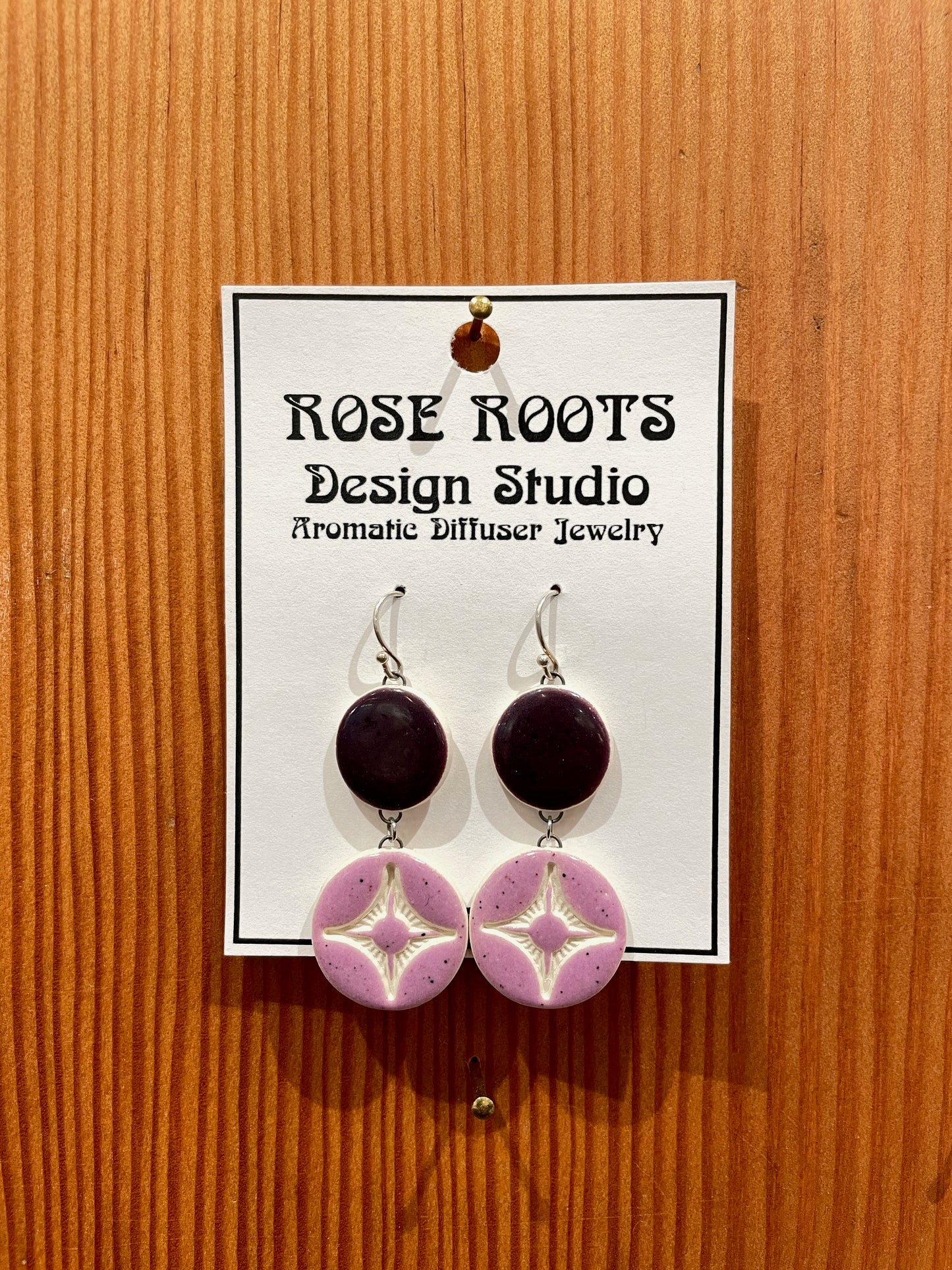 Aromatherapy earrings $45