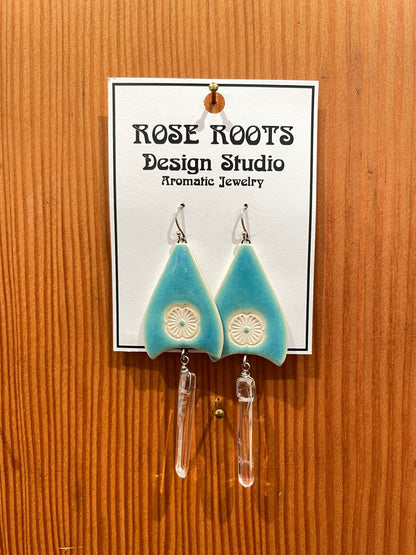 Aromatherapy earrings $55