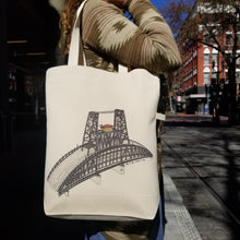 Load image into Gallery viewer, Steel Bridge Canvas Shoulder Bag
