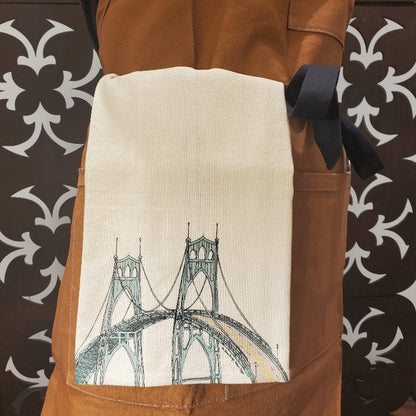 St. Johns Bridge Kitchen Towel