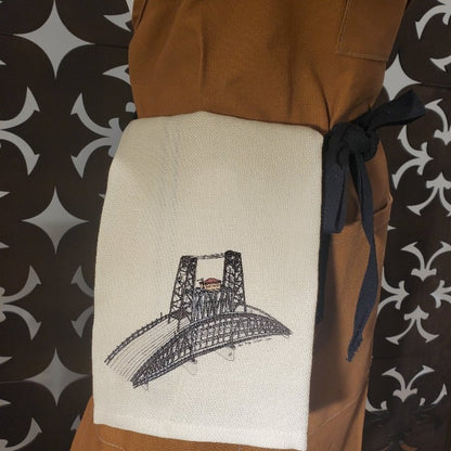 Steel Bridge Kitchen Towel